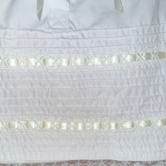 Heirloom lace diaper set - Picture 3 of 4